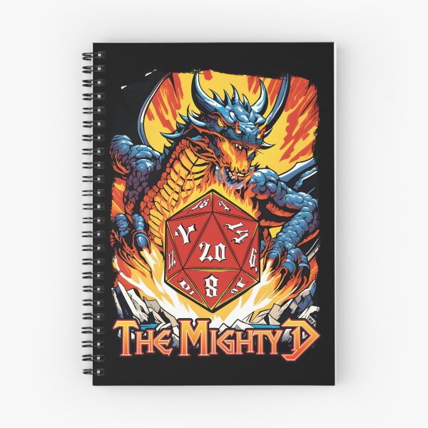 Item preview, The Mighty D designed and sold by SideQuest - Scribbled Chaos!.