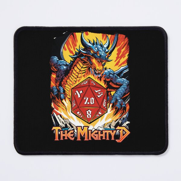Item preview, The Mighty D designed and sold by SideQuest - Scribbled Chaos!.