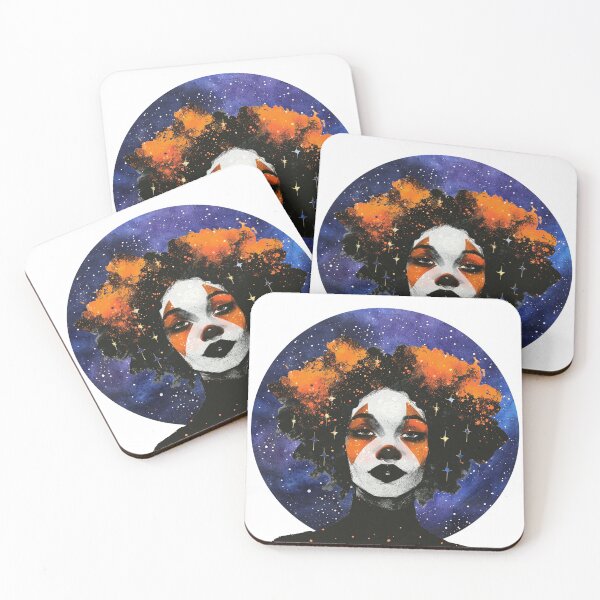 Item preview, Galactic Clown Goddess designed and sold by EtherealShadows.