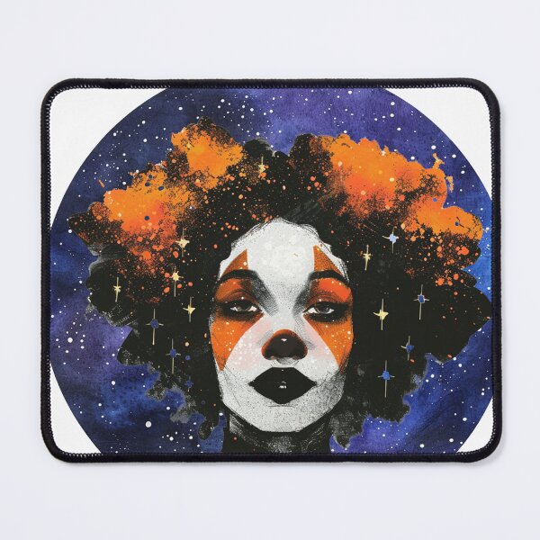Item preview, Galactic Clown Goddess designed and sold by EtherealShadows.