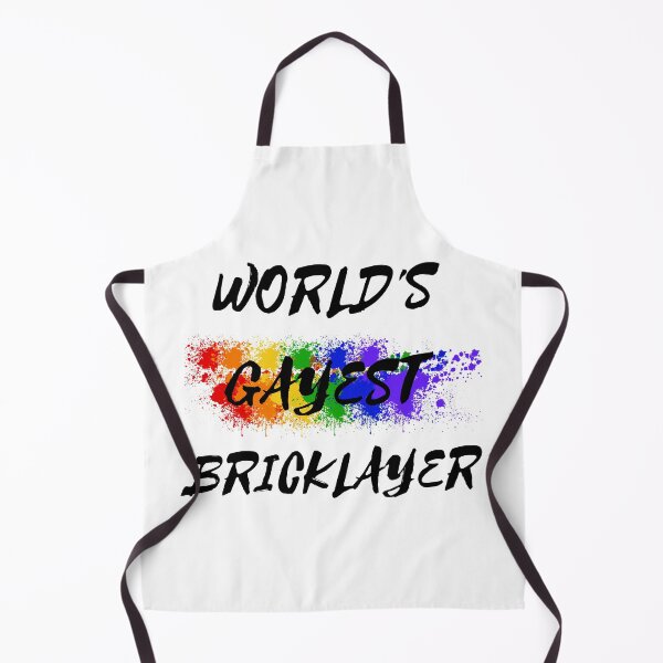 Item preview, World's Gayest Bricklayer designed and sold by LuckyKermit.