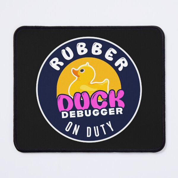 Item preview, Rubber Duck Debugger on duty designed and sold by Code  Monkeys.