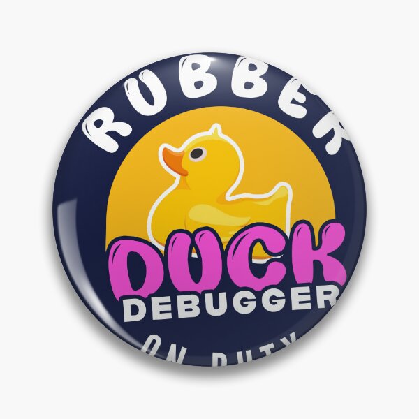 Item preview, Rubber Duck Debugger on duty designed and sold by Code  Monkeys.