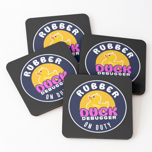 Item preview, Rubber Duck Debugger on duty designed and sold by Code  Monkeys.
