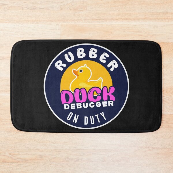 Item preview, Rubber Duck Debugger on duty designed and sold by Code  Monkeys.
