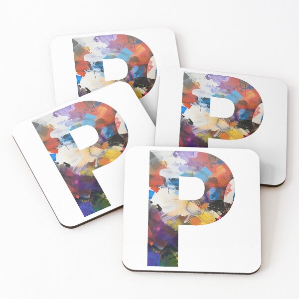 Item preview, Polychromatic Letter P designed and sold by palmyst.