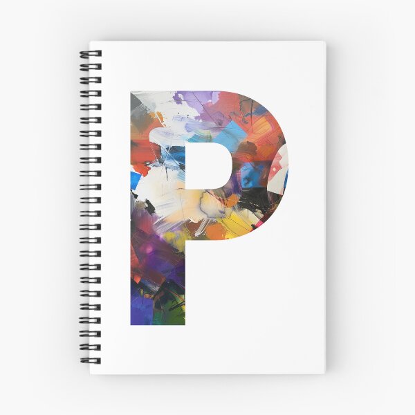 Item preview, Polychromatic Letter P designed and sold by palmyst.
