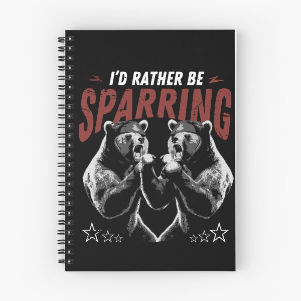 Item preview, I'D Rather Be Sparring Boxing Bears designed and sold by TrueArtsStore.