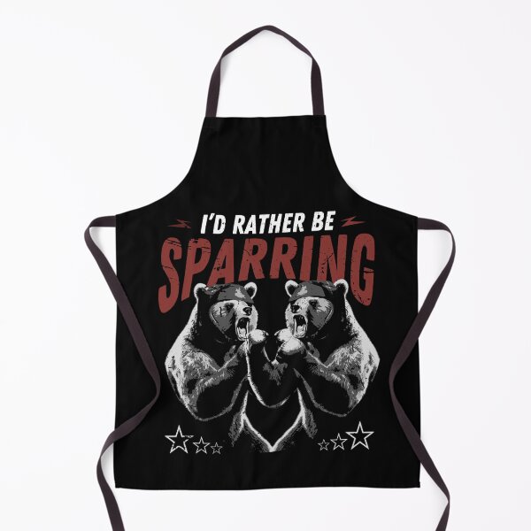 Item preview, I'D Rather Be Sparring Boxing Bears designed and sold by TrueArtsStore.