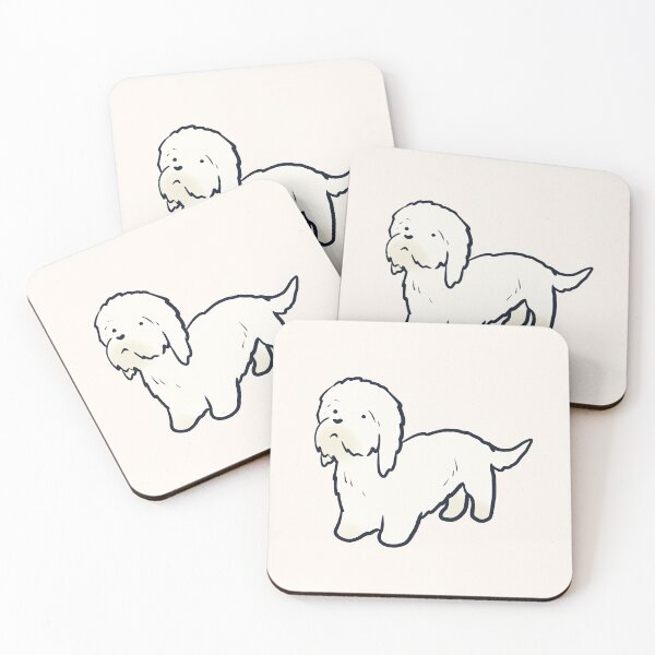 Item preview, White Dandie Dinmont Terrier designed and sold by Mayarart.