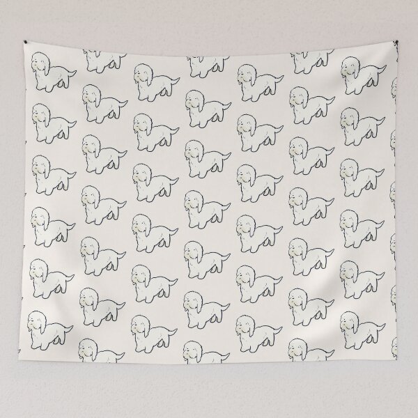 Item preview, White Dandie Dinmont Terrier designed and sold by Mayarart.
