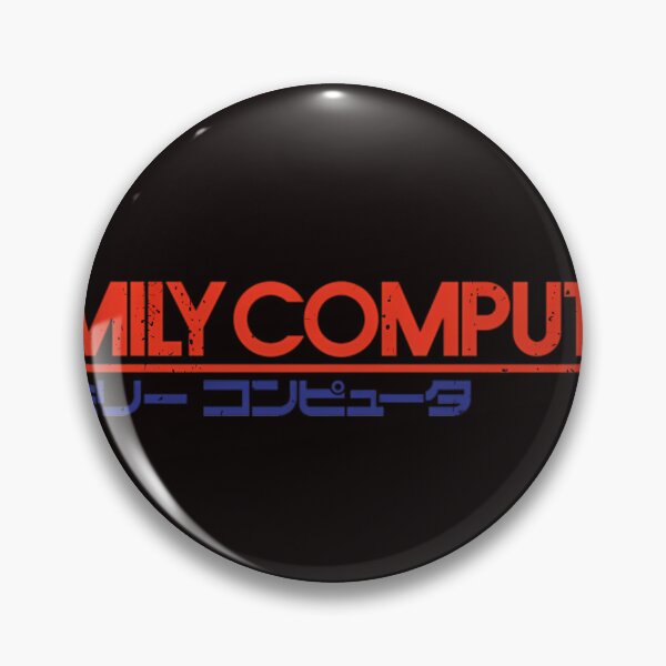 Item preview, Family Computer (Famicom) Retro Video Game Company Logo with Weathered Effect  designed and sold by MadrigTercero.