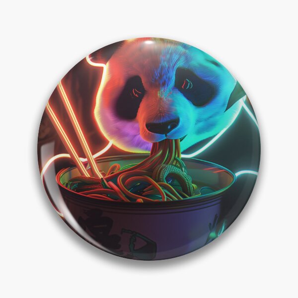 Item preview, Cyberpunk Panda's Noodle Feast designed and sold by palmyst.