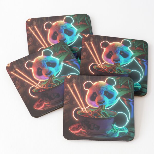 Item preview, Cyberpunk Panda's Noodle Feast designed and sold by palmyst.