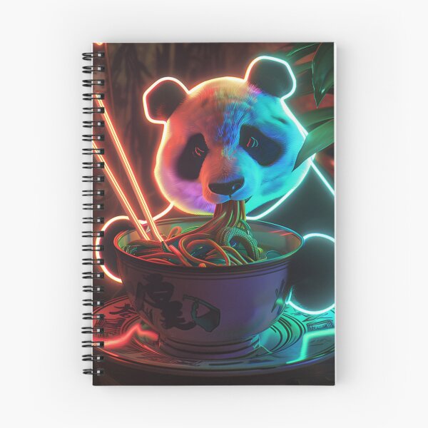 Item preview, Cyberpunk Panda's Noodle Feast designed and sold by palmyst.