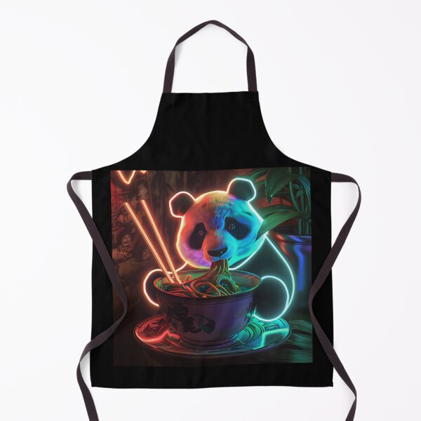 Item preview, Cyberpunk Panda's Noodle Feast designed and sold by palmyst.