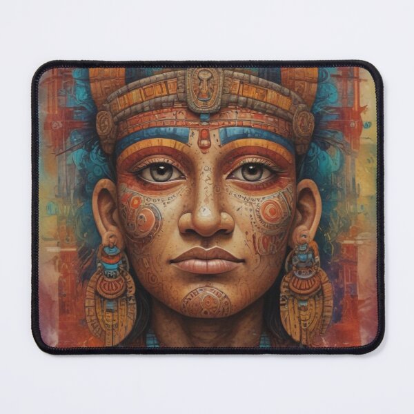 Item preview, Digital colourful Mayan Culture design designed and sold by imanshu.