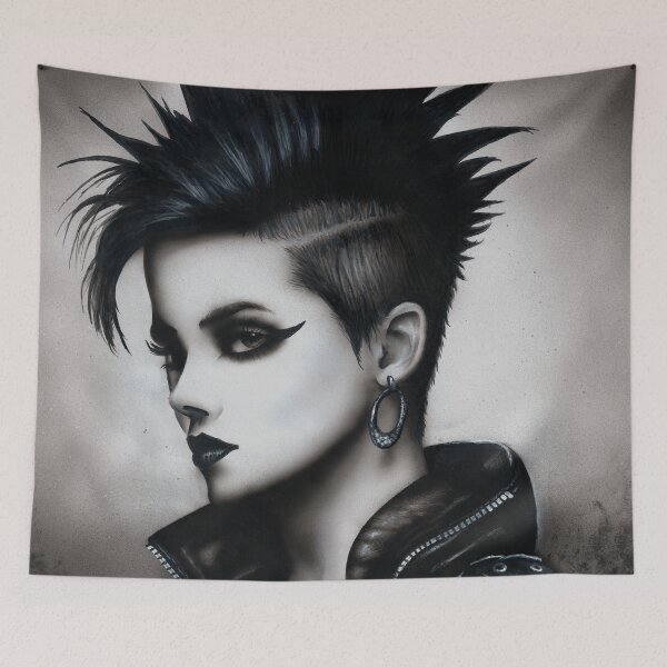 Item preview, Punk Girl  designed and sold by ArtisanGroove.