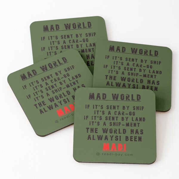 Item preview, Its A Mad World designed and sold by AlienAlmanac.