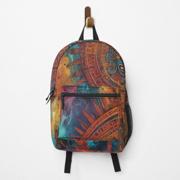 Item preview, Digital colourful Mayan Culture design designed and sold by imanshu.