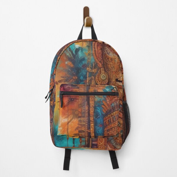 Item preview, Digital colourful Mayan Culture design designed and sold by imanshu.