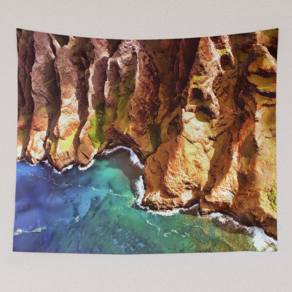 Item preview, Tropical Coastline Hawaii of the Isolated Napali Coast designed and sold by Rocky Mountain Artistry.