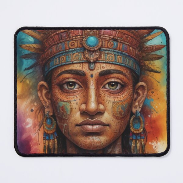 Item preview, Digital colourful Mayan Culture design designed and sold by imanshu.