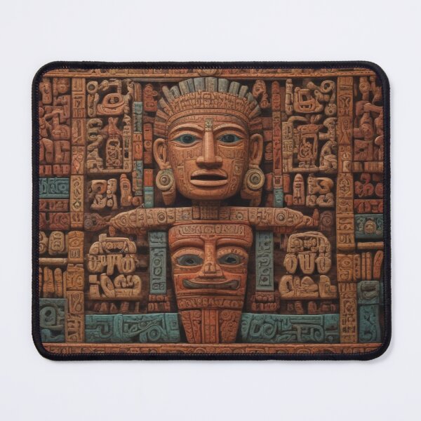 Item preview, Digital colourful Mayan Culture design designed and sold by imanshu.