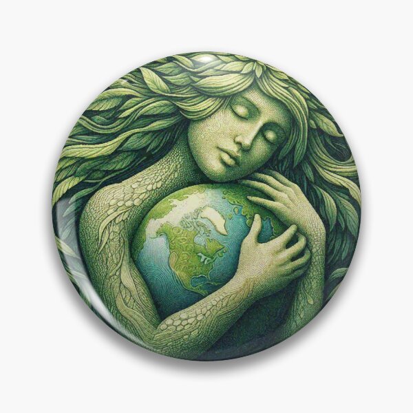 Item preview, Earth Day Mother Earth hugging Our Planet designed and sold by Illuministique.