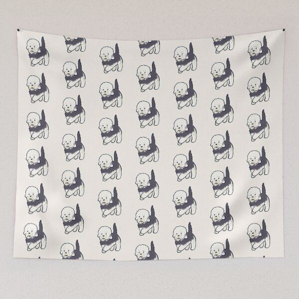 Item preview, Dandie Dinmont Terrier dog illustration  designed and sold by Mayarart.