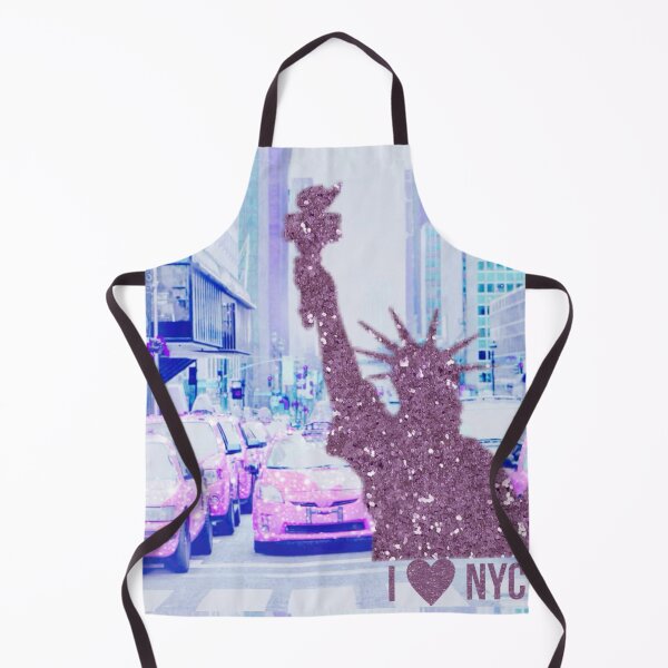 Item preview, I love New York (pink glitter edition) designed and sold by asanaworld.