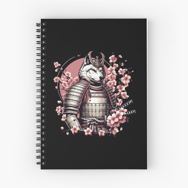 Item preview, Wolf Samurai on Cherry Blossom designed and sold by Ikibrai.
