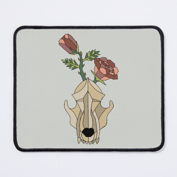 Item preview, Geometric Skull and Roses designed and sold by DebonairDruid.
