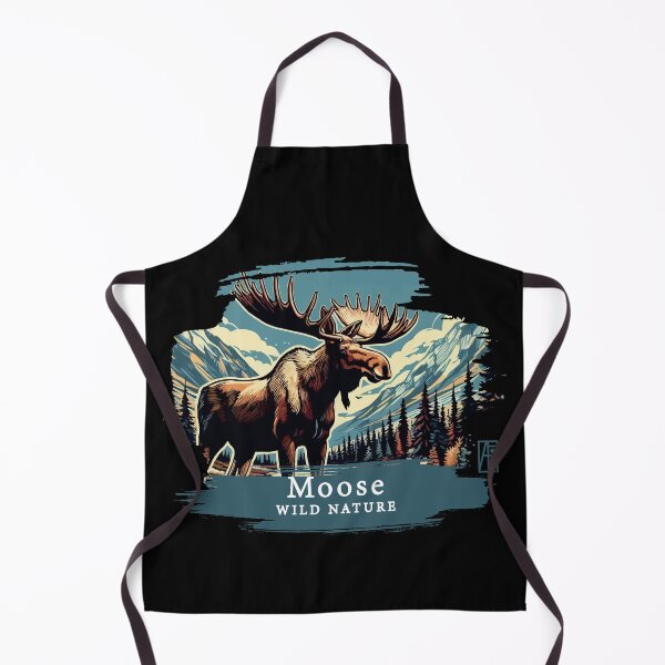 Item preview, Moose- WILD NATURE - MOSE -1 designed and sold by ArtProjectShop.