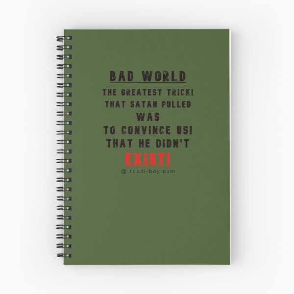 Item preview, Its A Bad World designed and sold by AlienAlmanac.