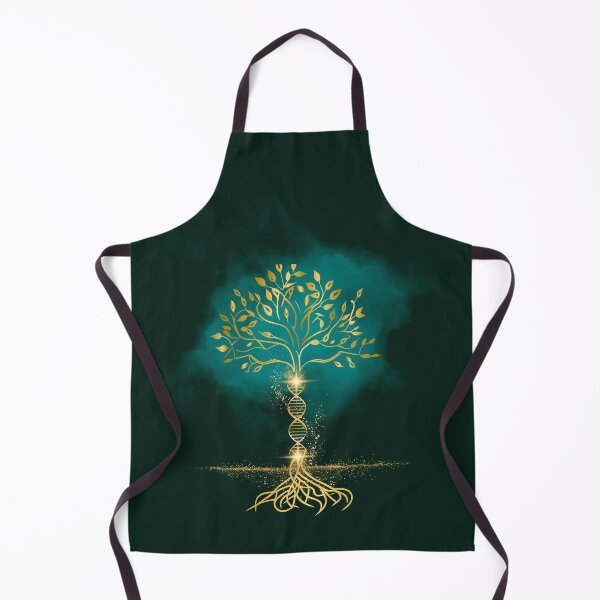 Item preview, Gold And Teal Tree Of life Graphic Design designed and sold by Iiswaz.