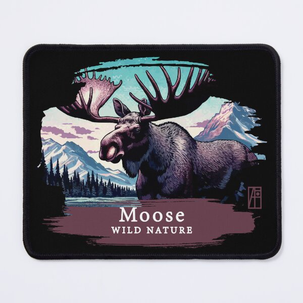 Item preview, Moose- WILD NATURE - MOSE -5 designed and sold by ArtProjectShop.
