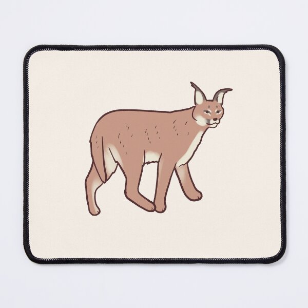 Item preview, Cartoon Caracal designed and sold by Mayarart.