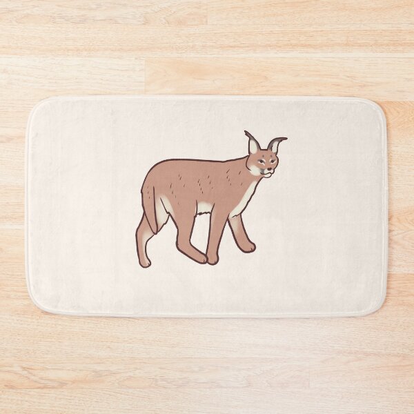 Item preview, Cartoon Caracal  designed and sold by Mayarart.