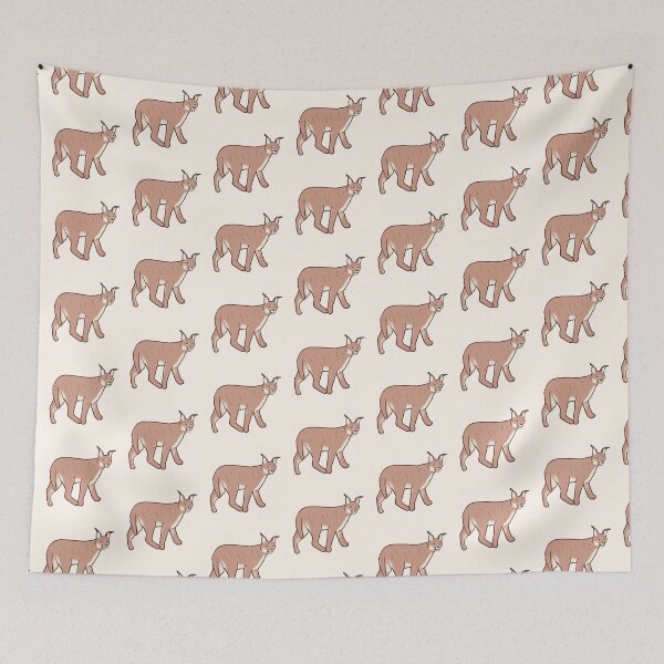 Item preview, Cartoon Caracal  designed and sold by Mayarart.
