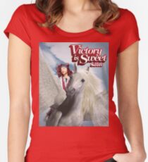 Lil Sweet Es ist der Süße Tailliertes Rundhals-Shirt