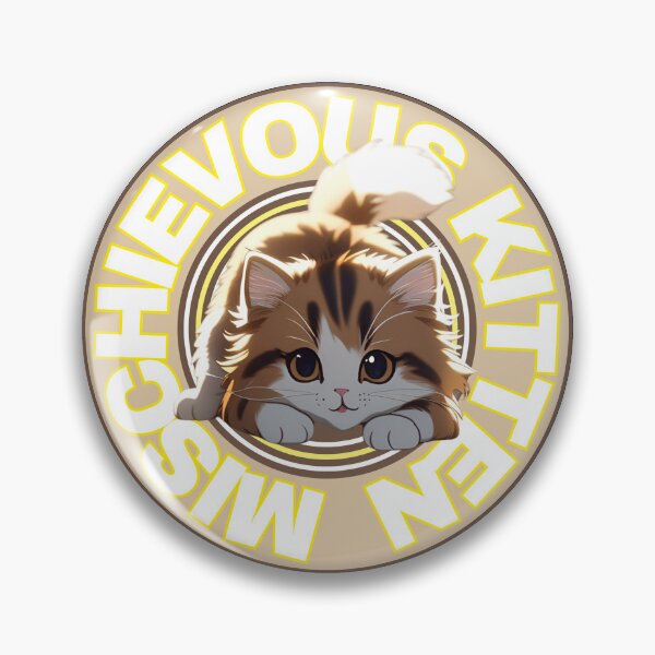 Item preview, Mischievous Kitten designed and sold by pUNKnown.