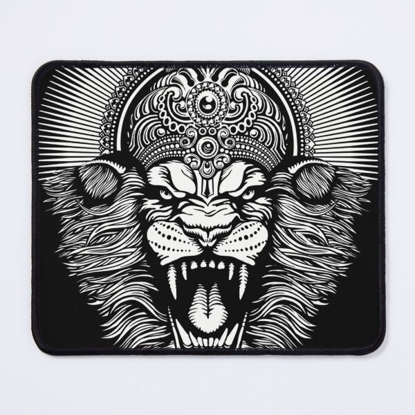 Item preview, Narasimha In Black designed and sold by ShaneMcdon.