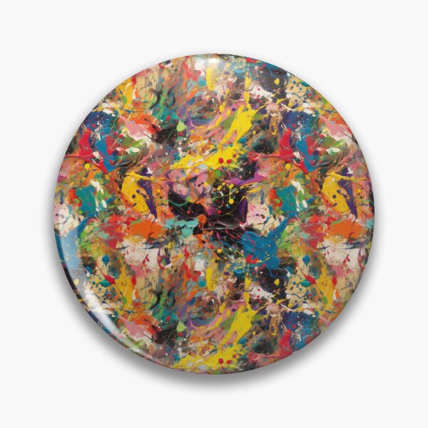 Item preview, The palette of an abstract artist. Expressive abstract artwork. Bright, multicolored painting. designed and sold by SculpterioShop.