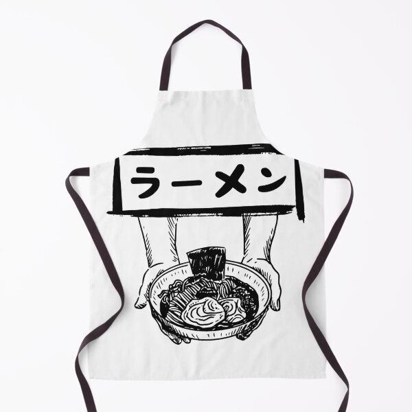 Item preview, (Color black) Embrace the Noodle: Hands Holding Ramen Bowl - katakana version designed and sold by Jindungo.