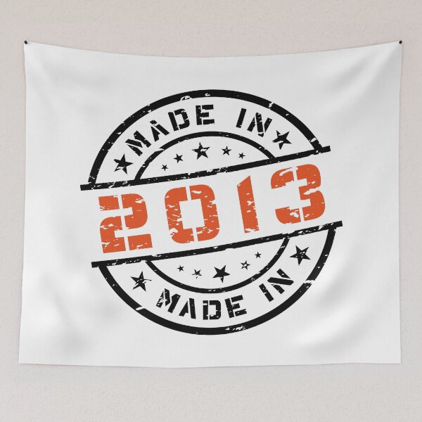 Item preview, Year of Birth Birthday Born In - Made in 2013 designed and sold by ElvisU.