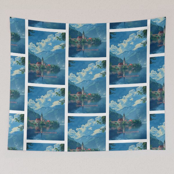 Item preview, Lake Wolfgangsee Serenity: Austria designed and sold by NeuralVibe.