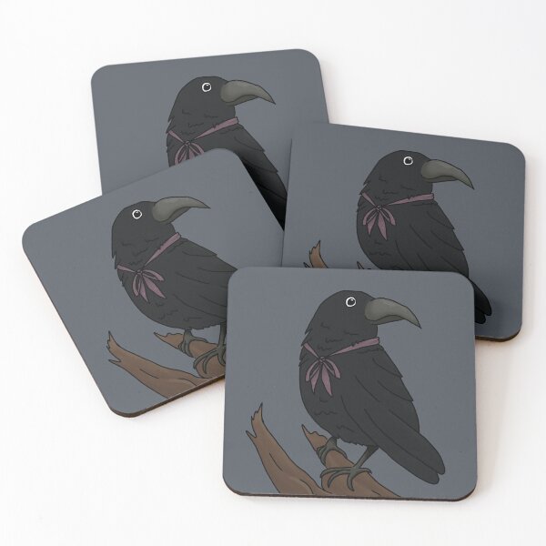 Item preview, Crow with a Bow designed and sold by DebonairDruid.
