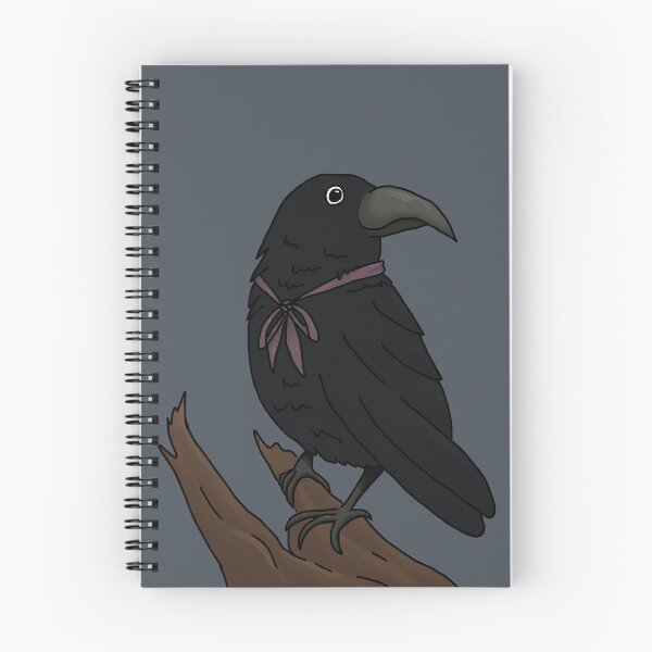 Item preview, Crow with a Bow designed and sold by DebonairDruid.