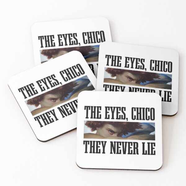 Item preview, The eyes, chico they never lie designed and sold by samuartshop.